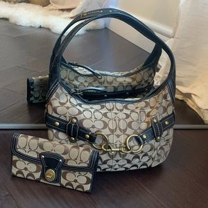 Coach Shoulder Bag and Wallet